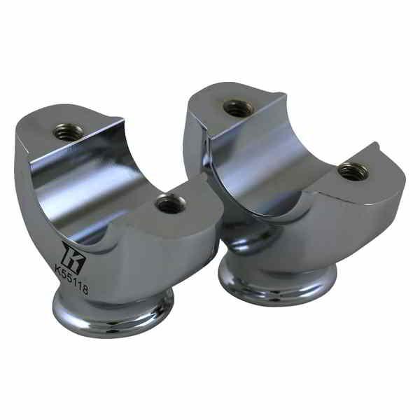 【並行輸入品】 コドリン USA 低いライザー K55118 06021153 KODLIN USA RISER LOWER FXBR CHROME #DRAGの画像