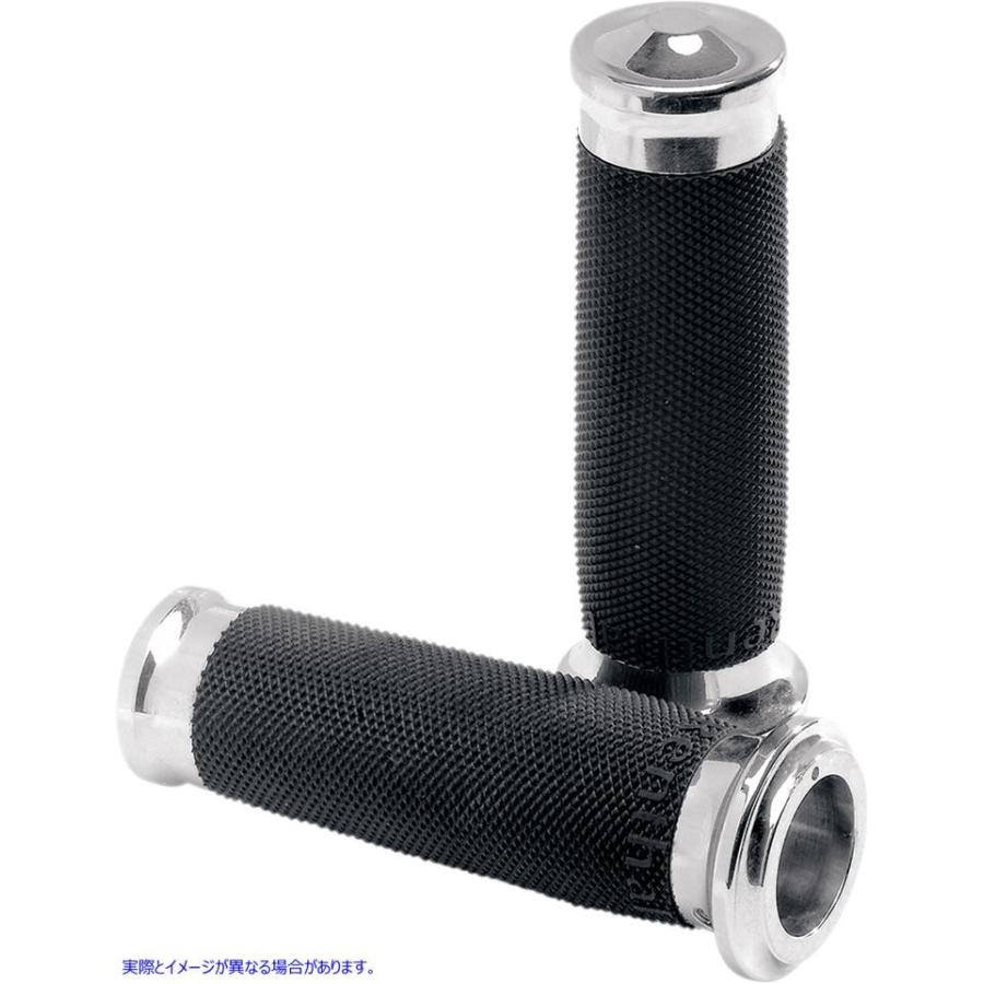 【並行輸入品】 パフォーマンスマシーン (PM) グリップ - Renthal Wrap - クローム 0063-2007-CH 06300374 PERFORMANCE MACHINE (PM) GRIPS PM RENTHA #DRAG