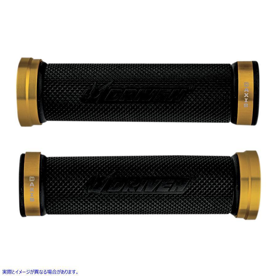 【並行輸入品】 ドリブンレーシング ゴールド/ブラック D軸グリップ DXG-GD 06301305 DRIVEN RACING GRIP D-AXIS GOLD/BLACK #DRAG