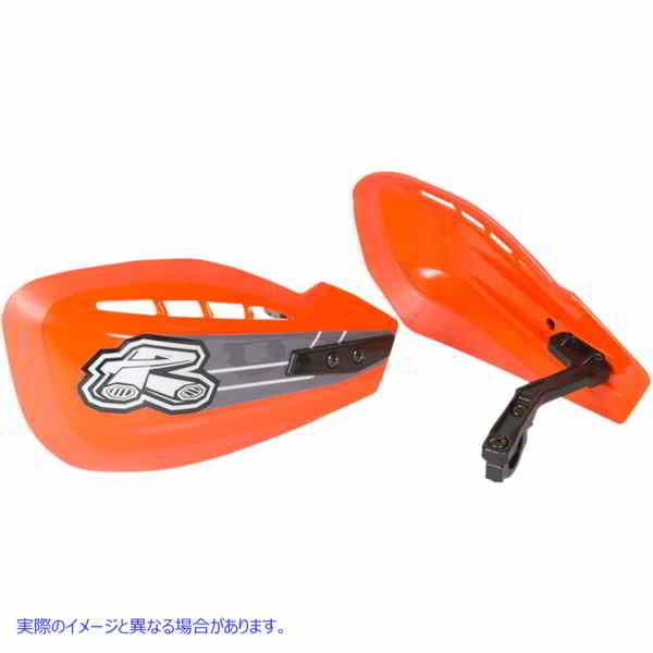 【取寄せ】 レンサル RENTHAL HG-100-OR Orange Moto Handguards Moto Handguards #DRAG SPECIALTIES #06351572 アルミグリップ