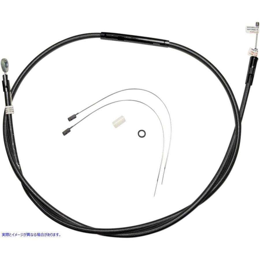 【並行輸入品】 マグナム クラッチケーブル - ブラックパール 42252HE 06521649 MAGNUM SHIELDING CABLE CLUTCH 57.25\" BP #DRAG"