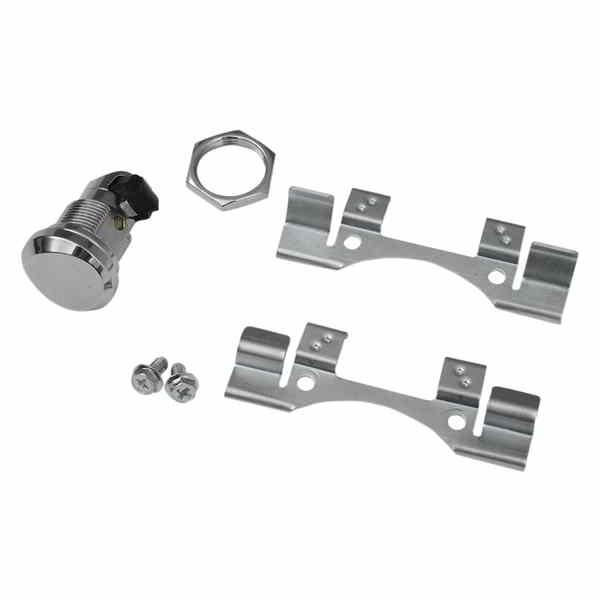 取寄せ プッシュボタンフューエルドアラッチ ドラッグスペシャリティーズ Gas Door Latch Chrome 07030631 