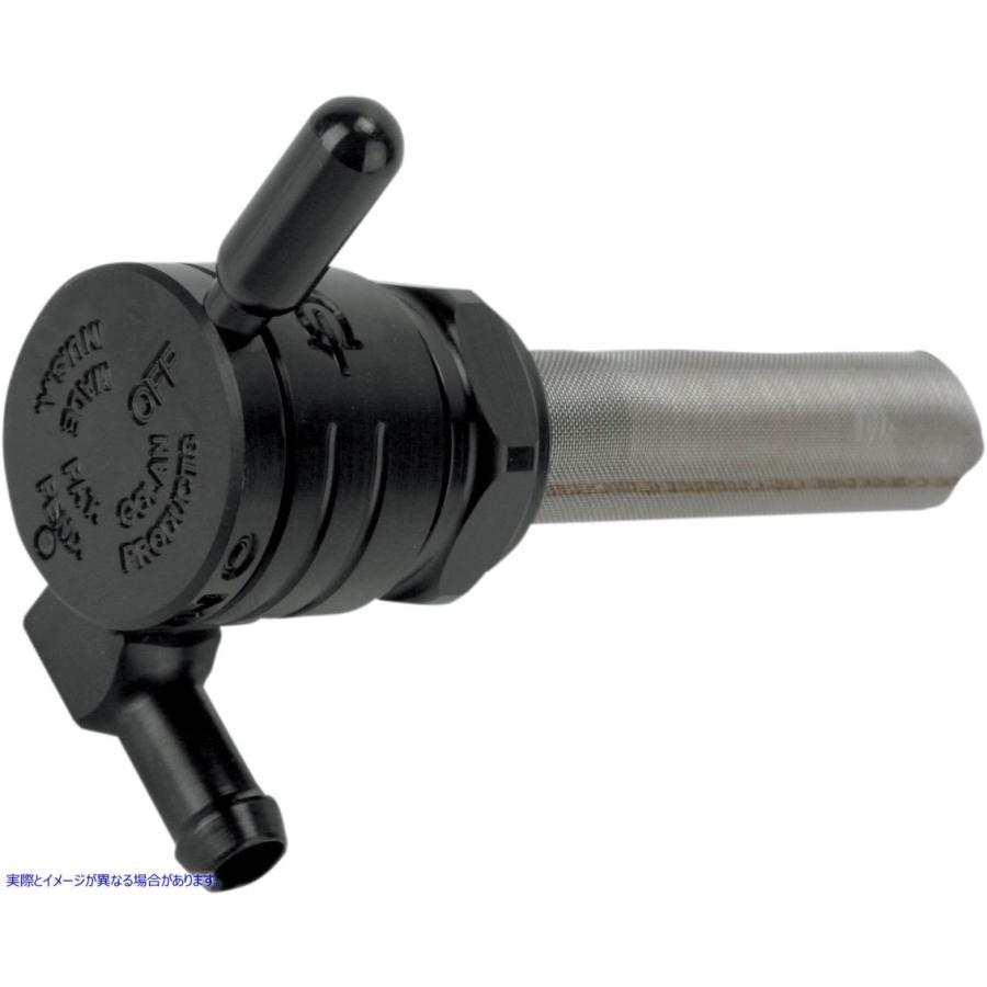 【並行輸入品】 ゴラン・プロダクツ ペットコック - ブラック - 22mm - 後方 76-312B-BLK 07050105 GOLAN PRODUCTS PETCOCK 22MM BKWRD BLK #DRAG