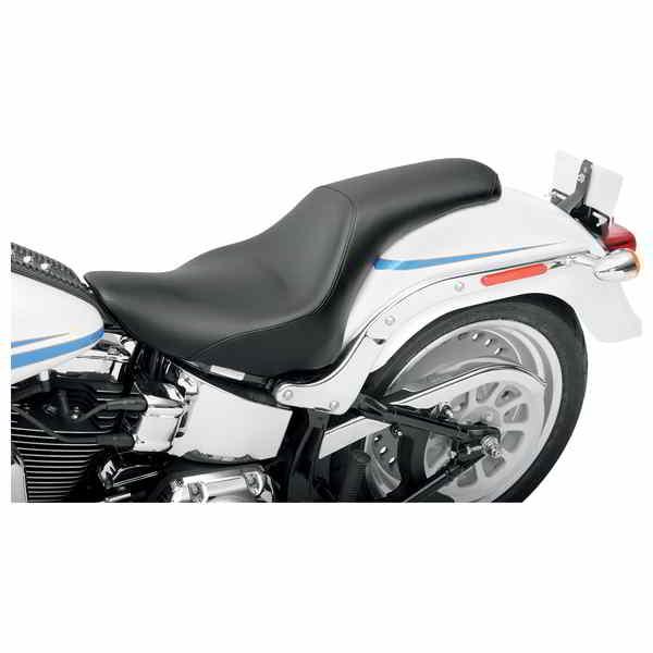 【並行輸入品】 サドルマン シート - Profiler - ブラック - スムース - FLSTF 07-17 806-12-047 08020313 SADDLEMEN SEAT PROFILER 07-17FLSTF #DRAG