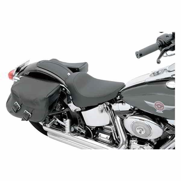 【互換品】 ドラッグスペシャリティーズ・シート ソロシート - スムース - ブラック - FXST/FLST 00-17 08020638 DRAG SPECIALTIES SEATS SEAT SOLO S #DRAG