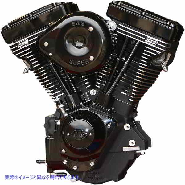 取寄せ V124 Black Editionコンプリート組み立てエンジン エスアンドエス サイクル V124 Series Black Edition 310-0925 #DRAG #09010220｜parts-depot｜02