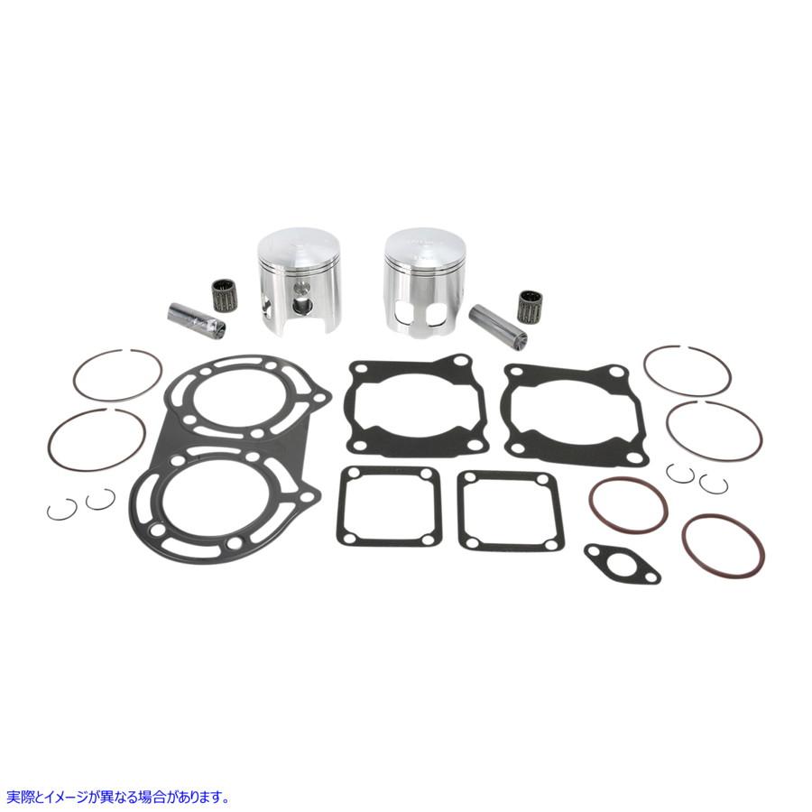【並行輸入品】 ワイセコ ガスケット付きピストンキット PK146 09030755 WISECO PISTON KIT W/GASKETS #DRAG