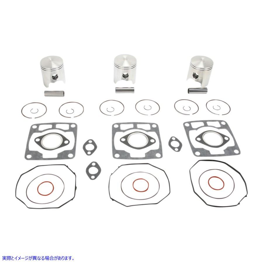 【並行輸入品】 ワイセコ ピストンキット - ポラリス SK1288 09031222 WISECO PISTON KIT POLARIS #DRAG