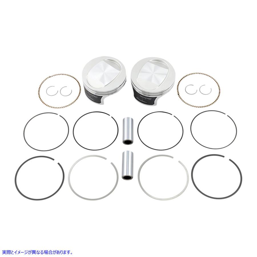 【並行輸入品】 ワイセコ ピストンキット K0209PS 09031564 WISECO PISTN KT TRKR 88-97 STD #DRAG