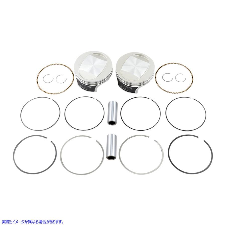 【並行輸入品】 ワイセコ ピストンキット K0210P1 09031566 WISECO PISTN KT TRKR 96-103 .010 #DRAG