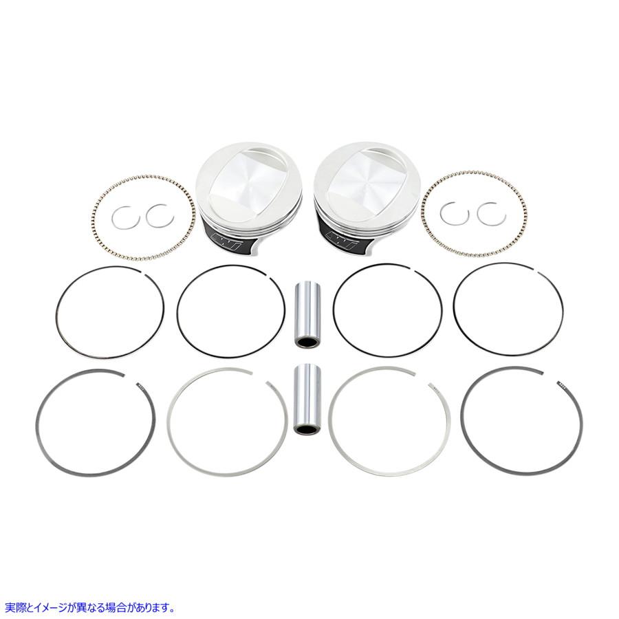 【並行輸入品】 ワイセコ ピストンキット K0210P2 09031567 WISECO PISTN KT TRKR 96-103 .020 #DRAG