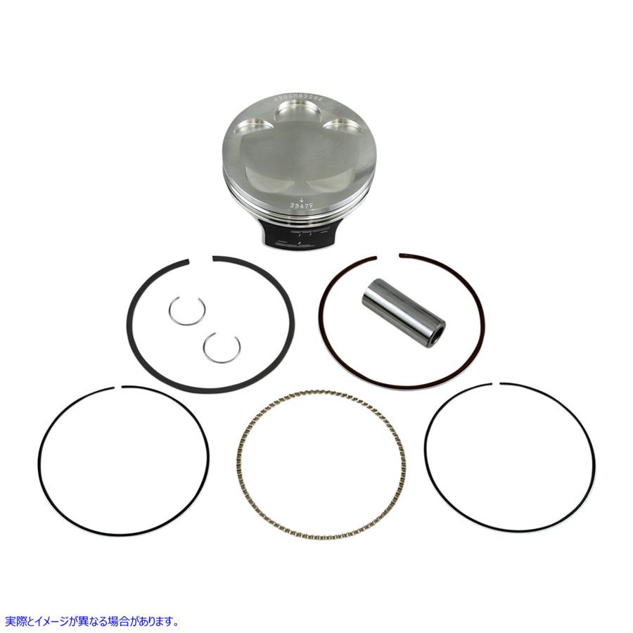 【並行輸入品】 ワイセコ 弁一揃いの道具 - YFZ450 - ビッグボア 4906M09800 09102845 WISECO PISTON KT YFZ 450BIG BORE #DRAG