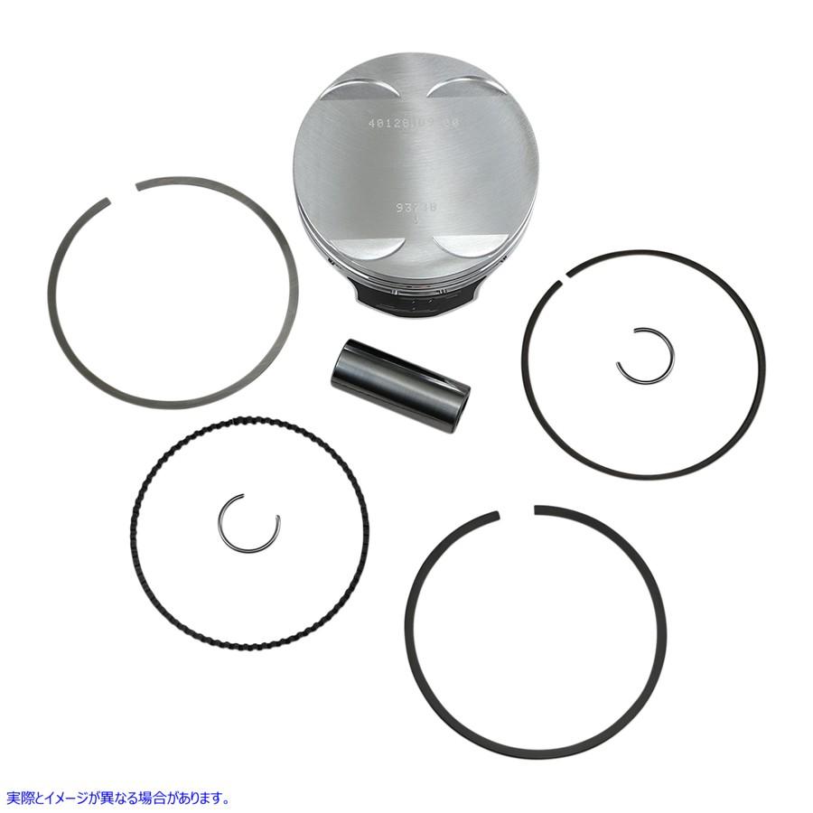 【並行輸入品】 ワイセコ ピストンキット - ポラリス 40128M09300 09103943 WISECO PISTON KIT POLARIS #DRAG