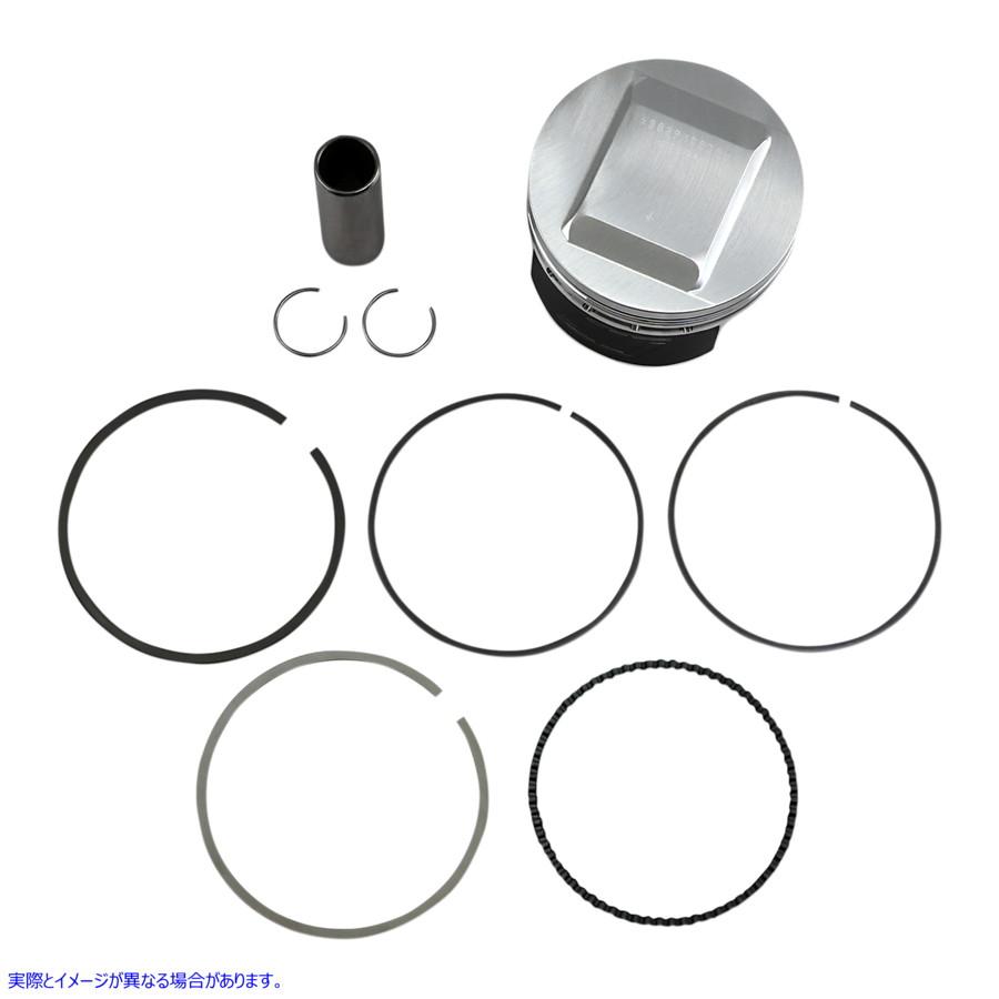 取寄せ 高性能ピストン ワイセコ Piston Kit - Can-Am 650 40029M08300 #DRAG #09104152