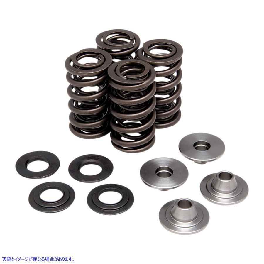 【並行輸入品】 キブルホワイト 弾機一揃いの道具 40-40100 09260167 KIBBLEWHITE SPRING KIT, KX/RMZ 250 #DRAG