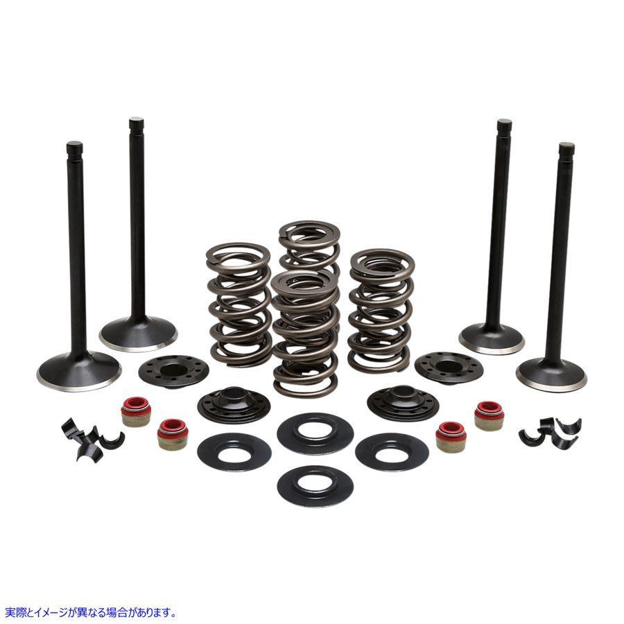 【並行輸入品】 キブルホワイト コンプリートバルブキット - Evolution/883 20-22750 09263212 KIBBLEWHITE VALVE KT COMP86-03EVO/883 #DRAG