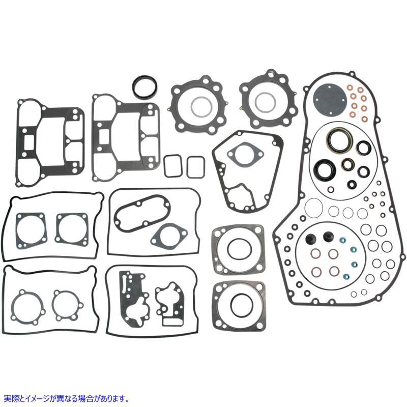 【並行輸入品】 コメティック コンプリートガスケット - ソフテイル/FXD C9751F 09340730 COMETIC GASKET COMPL ST,FXD 89-91 #DRAG