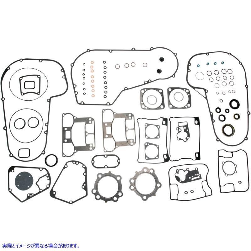【並行輸入品】 コメティック コンプリートガスケットキットEVO C9846F 09340799 COMETIC GASKET COMPL EVO 92-98 #DRAG