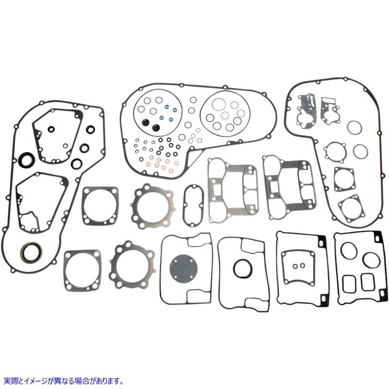 【並行輸入品】 コメティック ガスケットキット一式 C9748F 09340815 COMETIC GASKET COMPL 92-99 KIT #DRAG