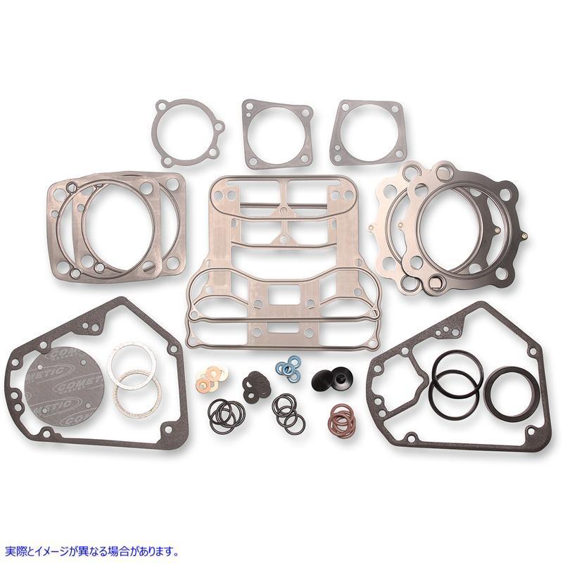 【並行輸入品】 コメティック ガスケットキット EVO ビッグツイン C9130 09341203 COMETIC GASKET KIT EVO B/T 92-99 #DRAG