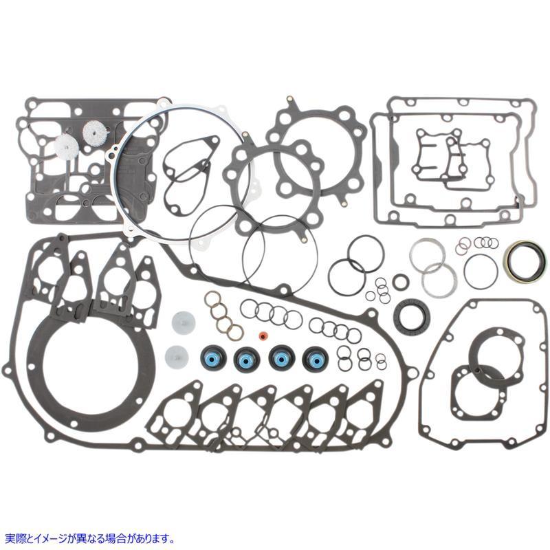 【並行輸入品】 コメティック FXD用コンプリートガスケットキット C9149 09341209 COMETIC GASKET COMPLETE 06-17 FXD #DRAG
