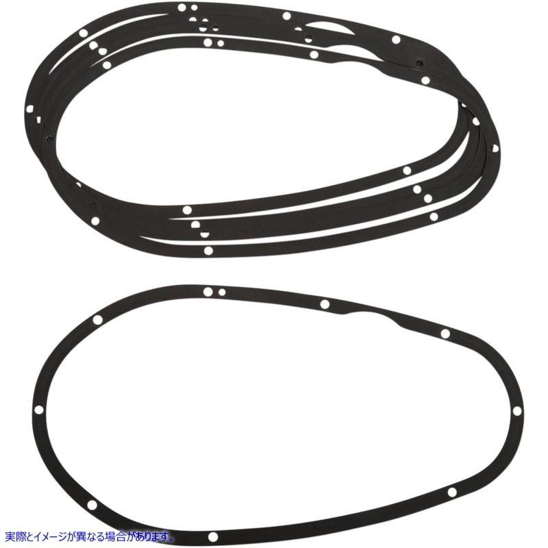 【並行輸入品】 コメティック プライマリーガスケット 5パック C9317F5 09344671 COMETIC GASKET PRIMARY 58-60 XLCH #DRAG