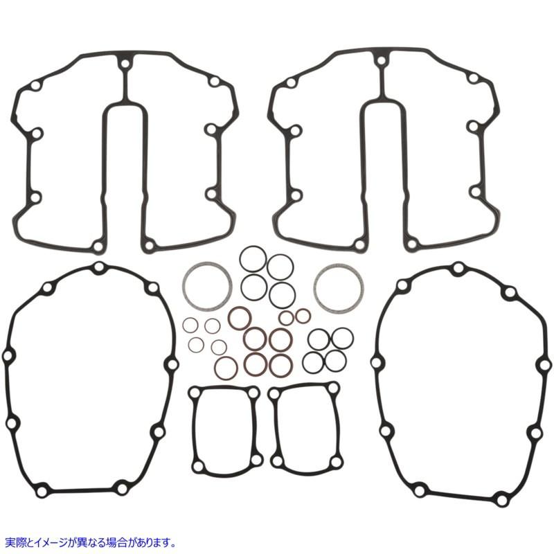 【並行輸入品】 コメティック カムガスケットキット - M8 C10178-FP 09346316 COMETIC GASKET KIT CAM 17+ M8 #DRAG