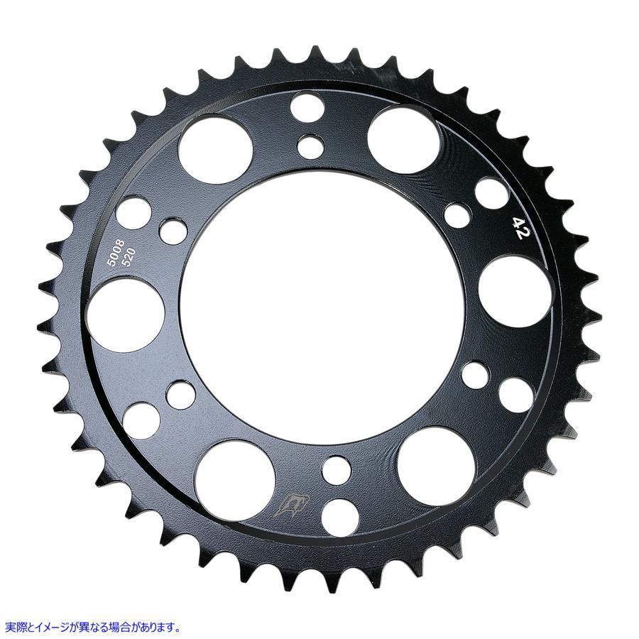 【並行輸入品】 ドリブンレーシング リアスプロケット - 42歯 5008-520-42T 12100925 DRIVEN RACING SPROCKET RR 520 42T #DRAG