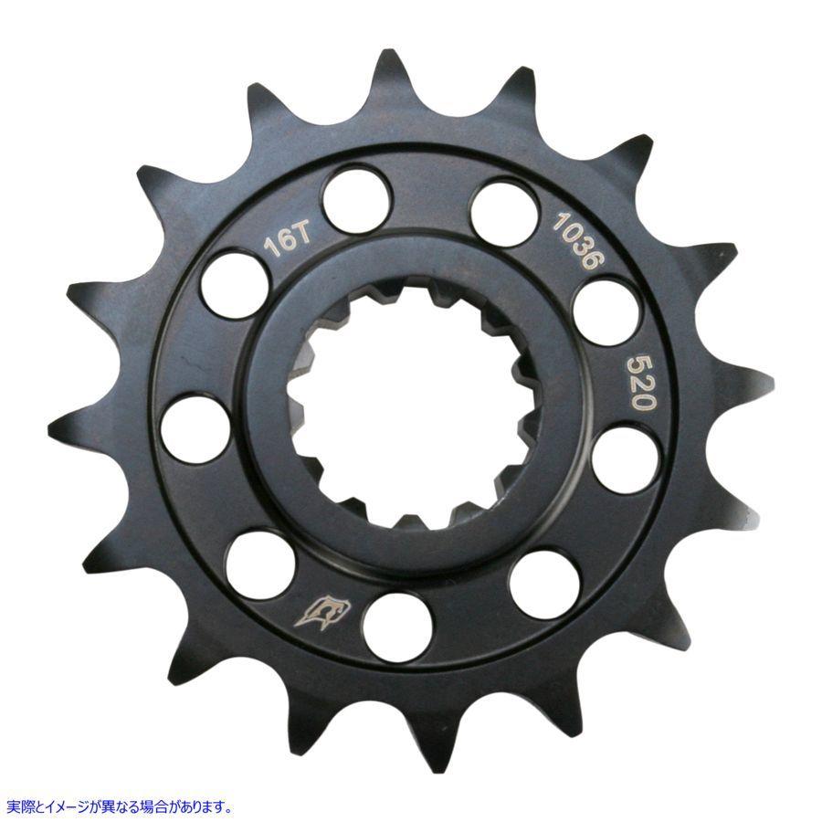 【並行輸入品】 ドリブンレーシング カウンターシャフトスプロケット - 16歯 1036-520-16T 12120853 DRIVEN RACING SPROCKET FRT 520 16T #DRAG