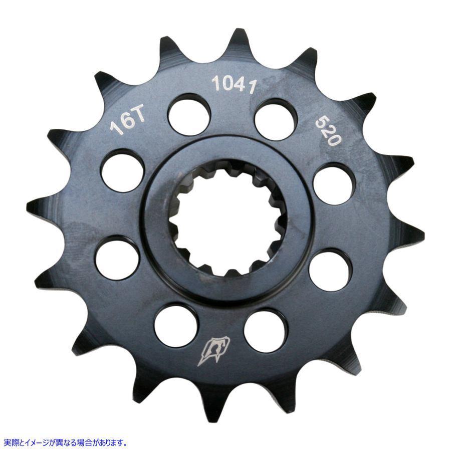 【並行輸入品】 ドリブンレーシング カウンターシャフトスプロケット - 16歯 1041-520-16T 12120857 DRIVEN RACING SPROCKET FRT 520 16T #DRAG