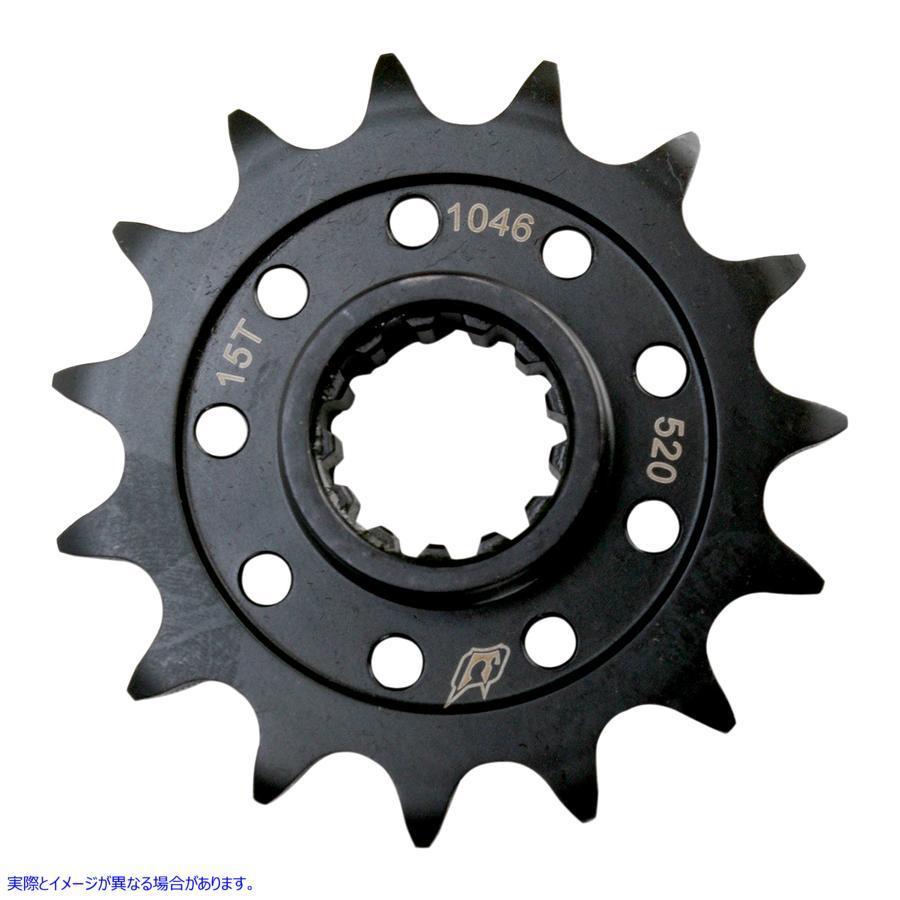 【並行輸入品】 ドリブンレーシング カウンターシャフトスプロケット - 15歯 1046-520-15T 12120860 DRIVEN RACING SPROCKET FRT 520 15T #DRAG