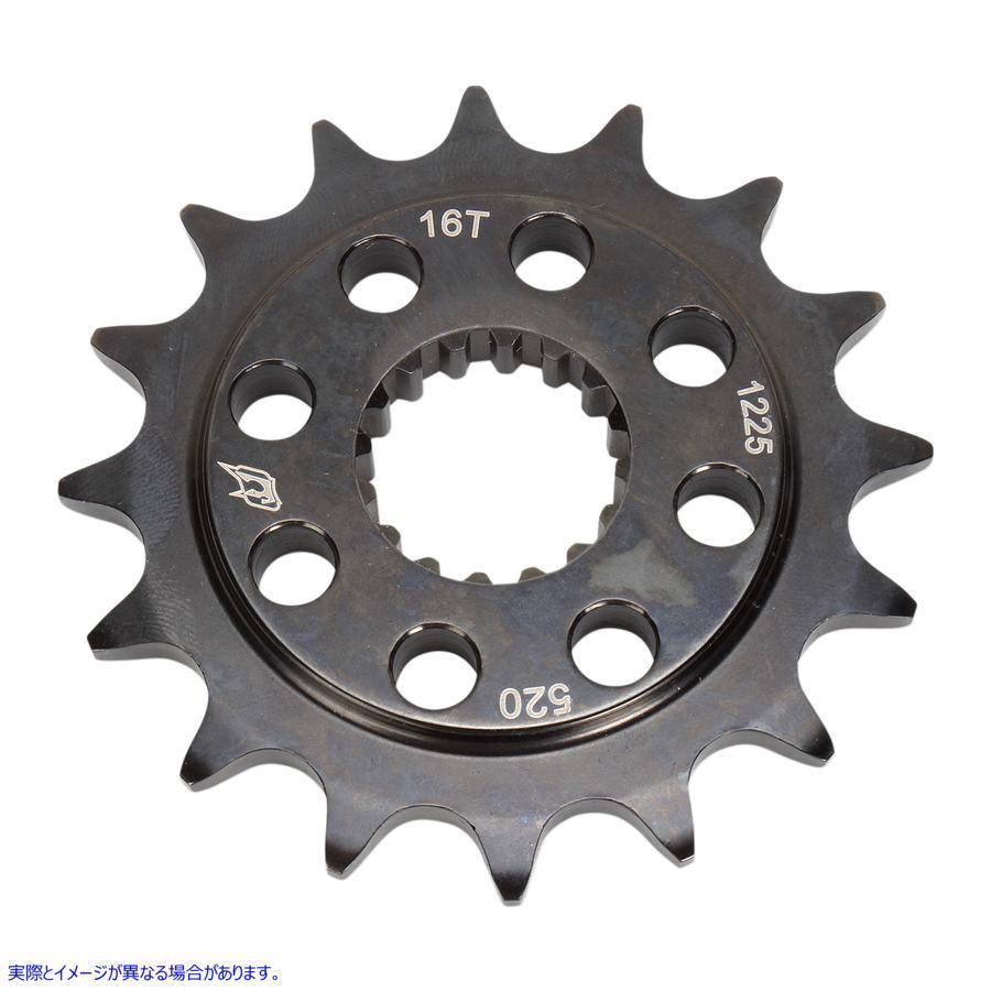 【並行輸入品】 ドリブンレーシング カウンターシャフトスプロケット - 16歯 1225-520-16T 12120891 DRIVEN RACING SPROCKET FRT 520 16T #DRAG