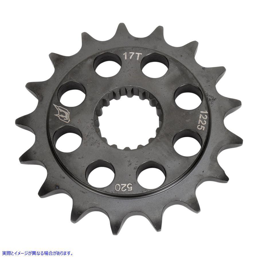 【並行輸入品】 ドリブンレーシング カウンターシャフトスプロケット - 17歯 1225-520-17T 12120892 DRIVEN RACING SPROCKET FRT 520 17T #DRAG