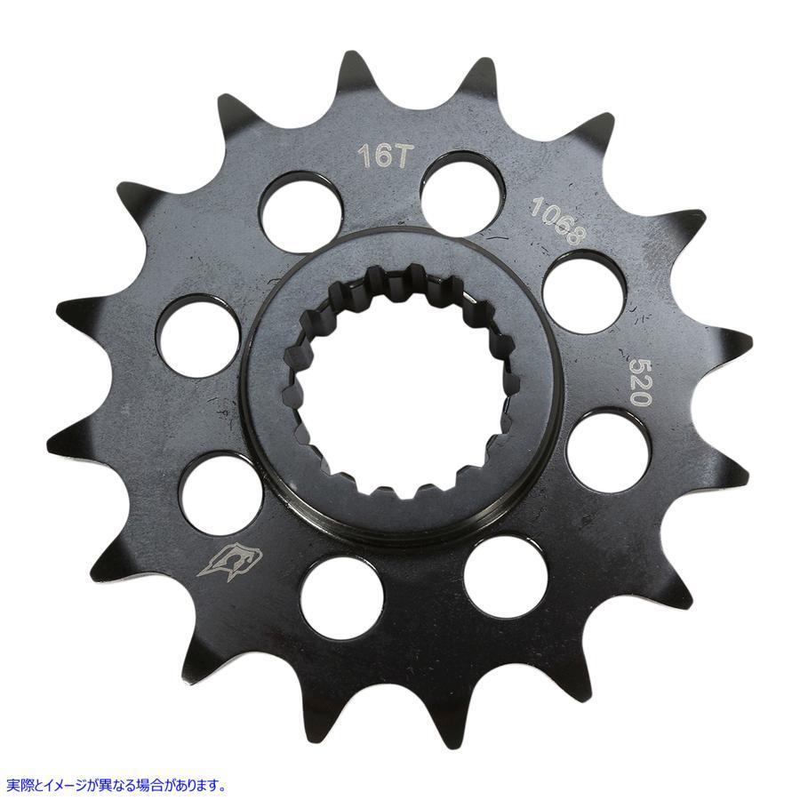 【並行輸入品】 ドリブンレーシング カウンターシャフトスプロケット - 16歯 1068-520-16T 12120913 DRIVEN RACING SPROCKET FRT 520 16T #DRAG