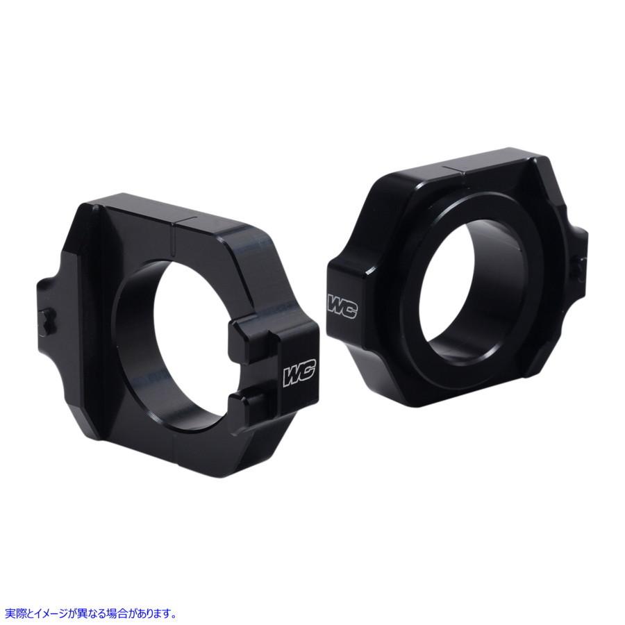 【並行輸入品】 ワークスコネクション エリート アクスル 立ちはだかる - 黒いこと 17-210 12311013 WORKS CONNECTION AXLE BLOCK BLACK 17-210 #DRAG