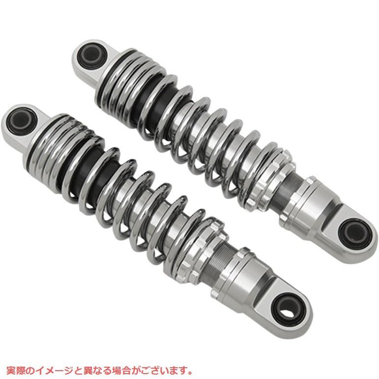 【互換品】 ドラッグ ショック プレミアム車高調整式ショックアブソーバー - クローム - 標準 - 13インチ 13101195 DRAG SPECIALTIES SHOCKS SHOCKS 1 #DRAG