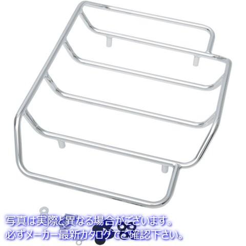 【互換品】 ドラッグスペシャリティーズ Tour-PakR ラゲッジラック - クローム 15100163 DRAG SPECIALTIES RACK LUGG TOUR PAK MNT #DRAG_1
