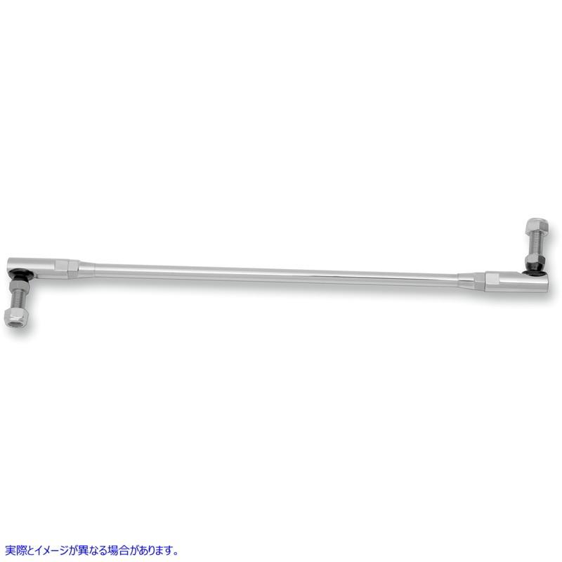 【互換品】 ドラッグスペシャリティーズ シフトリンケージ - クローム - 12-1/4インチ 16010287 DRAG SPECIALTIES LINKAGE SHIFT FLT/FLST #DRAG