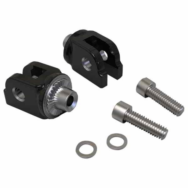 【並行輸入品】 シロ フットペグマウント 60018 16202058 CIRO MOUNT PEG 18-20ST BLK #DRAG 車、バイク、自転車-ステップ、ペダル