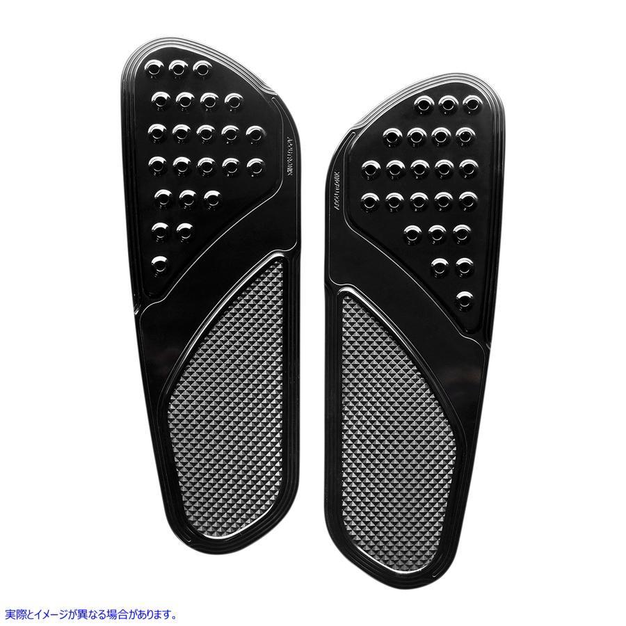 【並行輸入品】 アキュトロニクス フロントフロアボード - エクステンデッド - 黒いこと - ドリルド - ヴィンテージ - 旗がしら FBF91-DVB 16210888 ACC #DRAG