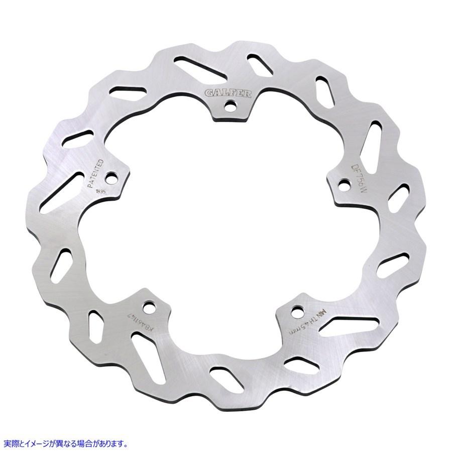 【並行輸入品】 ガル毛革 リアローター - DF756W DF756W 17103865 GALFER BRAKE ROTOR DF756W #DRAG