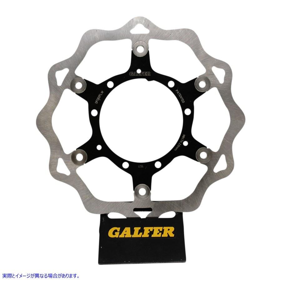 【並行輸入品】 ガルファー WaveRローター - ホンダ DF082FLW 17111628 GALFER BRAKE ROTOR DF082FLW #DRAG
