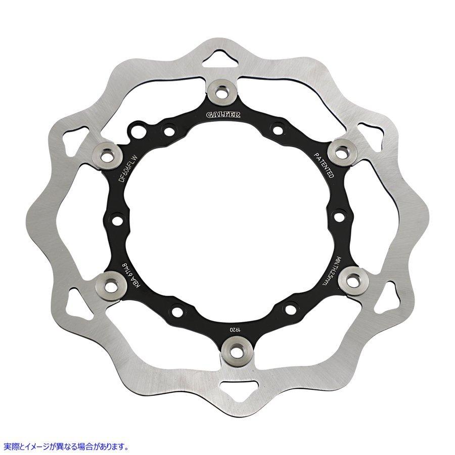 【並行輸入品】 ガル毛革 縮くれるR回転子 17111657 GALFER BRAKE ROTOR DF606FLW バイク-ブレーキパーツ