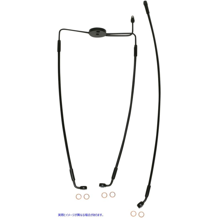 【並行輸入品】 マグナム ブレーキライン - フロント - XR - ブラック SBB1310-29 17415601 MAGNUM SHIELDING LINE BRAKE FRONT XR BLK #DRAG