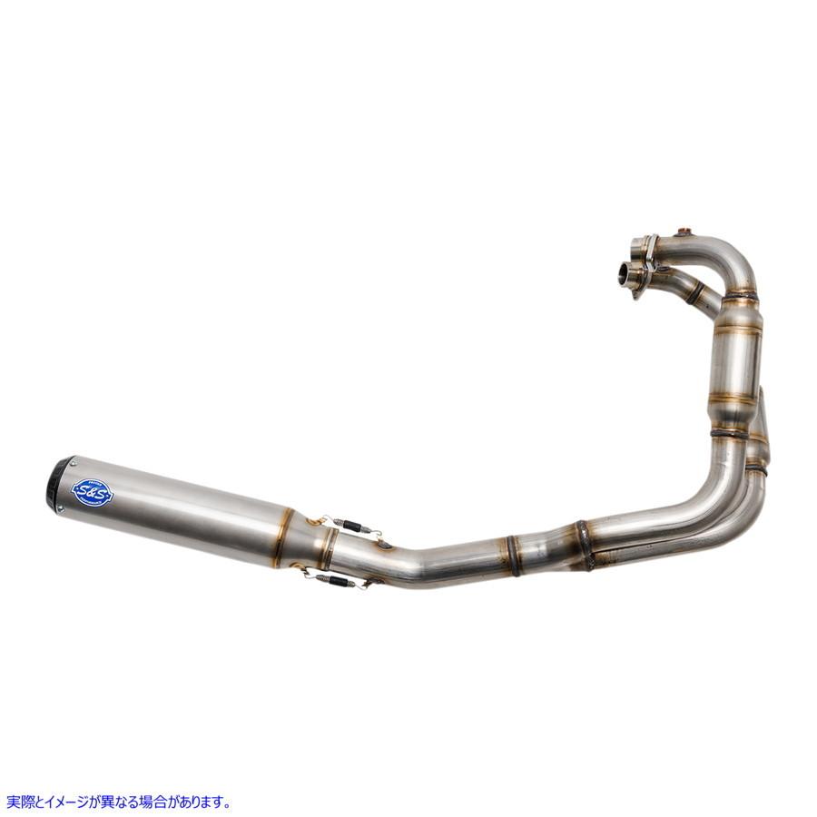 【並行輸入品】 エスアンドエス 循環過程 指名2:1 50州排気ガス取り合わせ - ステンレス鋼スチール写真 550-1029A 18102890 S\u0026S CYCLE EXHAUST 2-1SS 50S R-ENFLD #DRAG