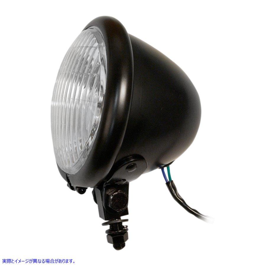【並行輸入品】 エムゴ 4 1/2インチ スポットランプ - ブラック 66-84121B 20011186 EMGO SPOTLAMP SHELL 4 1/2 BLK #DRAG