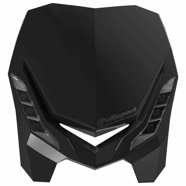 並行輸入品】 ポリスポーツ E-Blaze LEDヘッドライト - ブラック