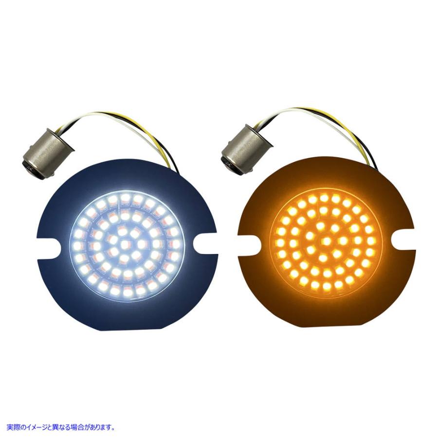 並行輸入品】 カスタムダイナミクス アンバー/ホワイト LED ターン