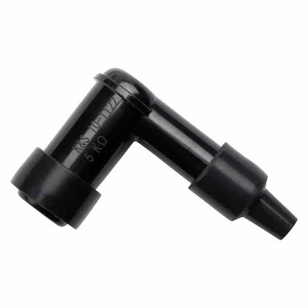 【並行輸入品】 スパークプラグ抵抗器カバー - 90°エルボタイプ ムース レーシング MOOSE OFFROAD Spark Plug 10 ...