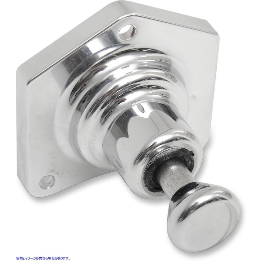 【並行輸入品】 テリー・コンポーネンツ ソレノイドエンドカバー - スターターボタン - クローム 550013 21100545 TERRY COMPONENTS BUTTON STARTER C #DRAG